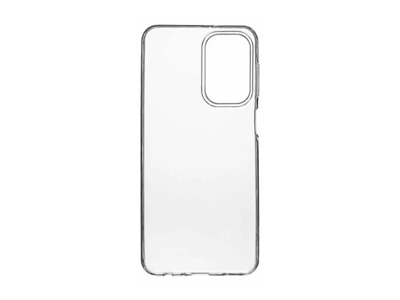 eSTUFF - Bakdeksel til mobiltelefon - termoplastisk polyuretan (TPU) - gjennomsiktig - for Samsung Galaxy A23 5G