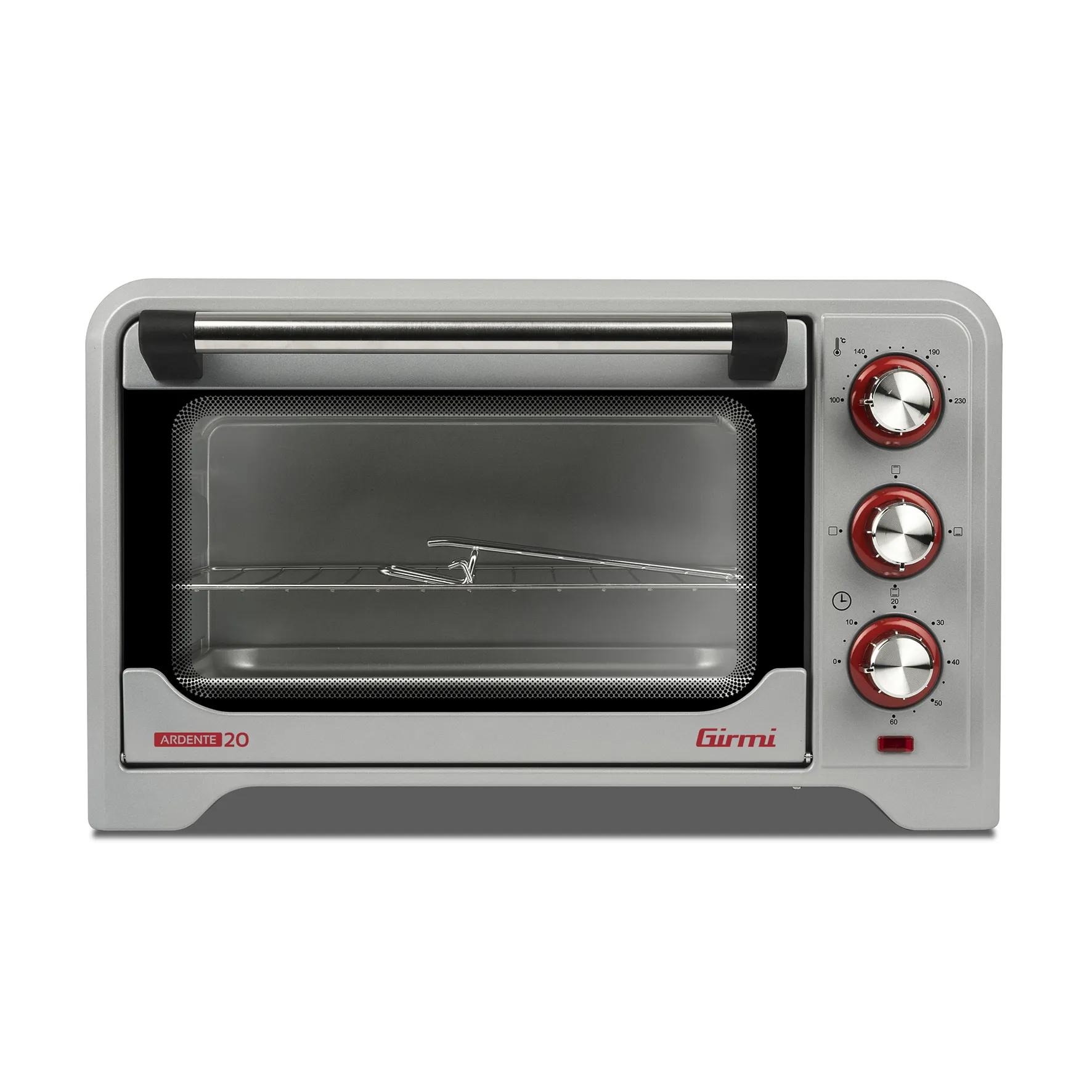 Girmi FE20, 20 l, Rustfritt stål, Frittstående, Rotasjon, 100 - 230 °C, Quartz