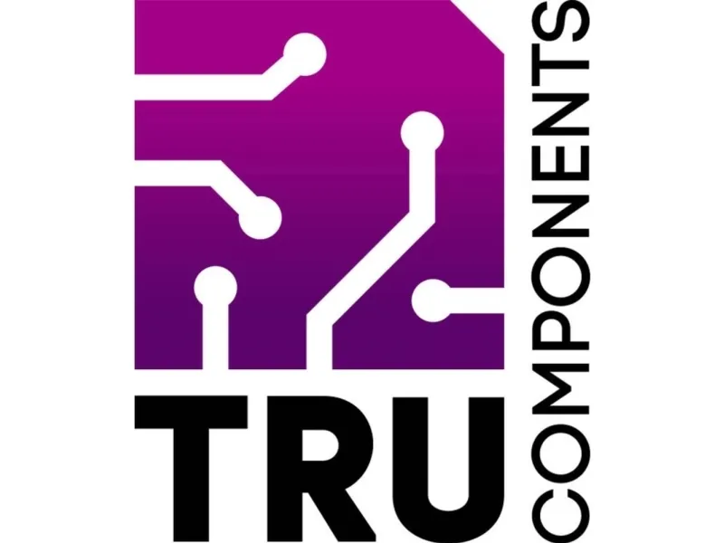 Tru Components HDMI-plugg, vertikal montering, poltall: 20 svart, 1 stk
