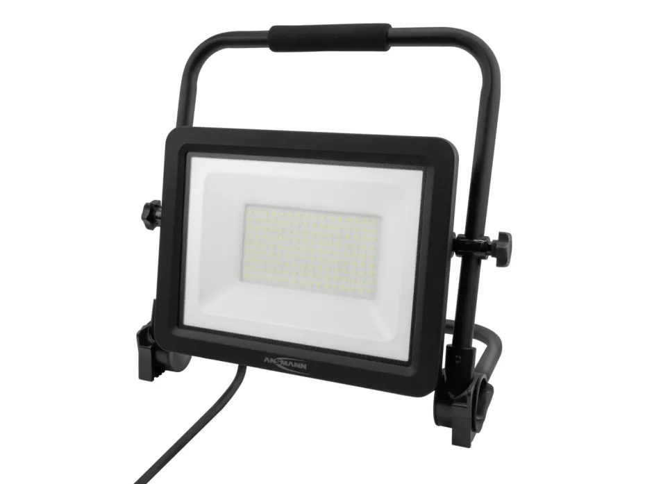 Ansmann FL100W-AC, 100 W, LED, IP65, Sort, Flood work light