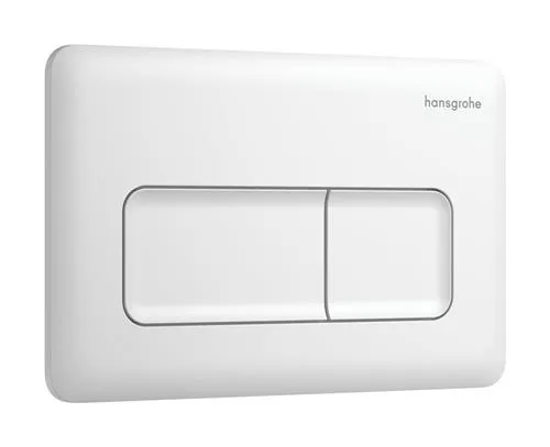 HG iFrame original trykkplate/Q for dobbel spyling, matt hvit