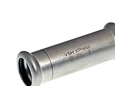 VSH XPress skyvemuffe 22 mm RF 304 muffe/muffe