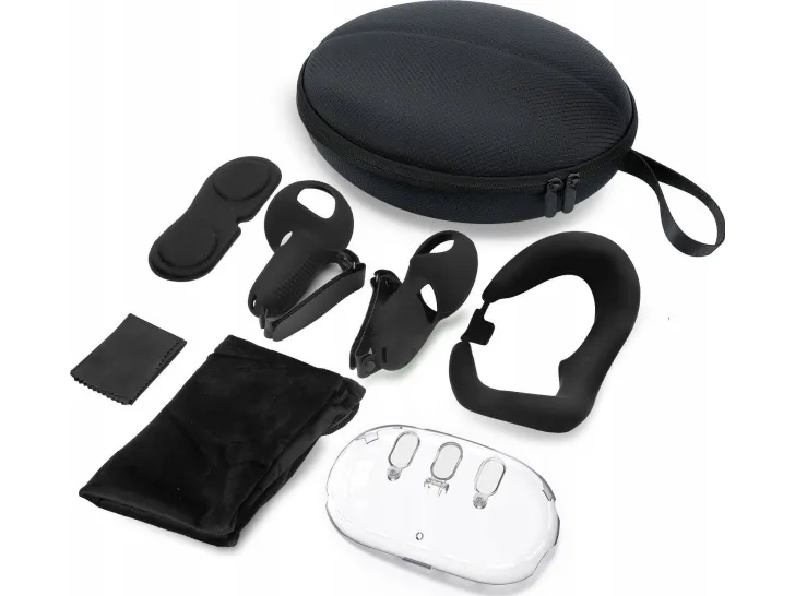 JYS sett 7-i-1 etui & tilbehør for VR-briller Meta Quest 3 / Jys-mq016
