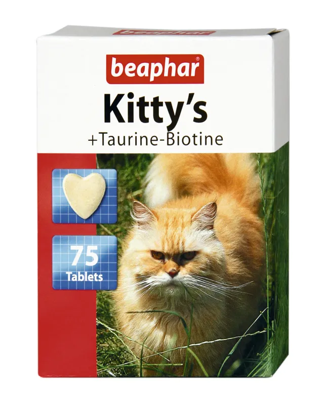 Beaphar KITTY`S TAURINE-BIOTINE 75szt.