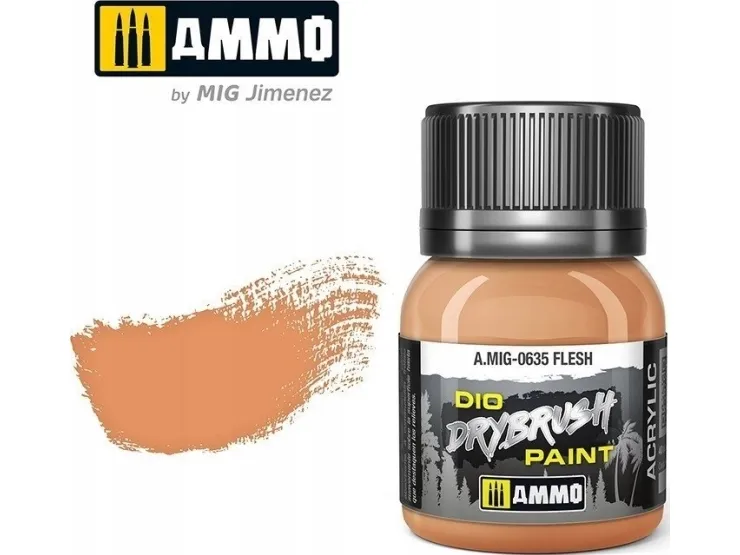 Vallejo Ammo: DIO Tørrbørste - Flesh