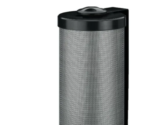 Monacor ESP-315/SW, 2-veis, 1.0 kanaler, Koblet med ledninger (ikke trådløs), 15 W, 75 - 20000 Hz, Sort, Sølv