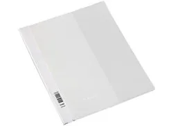 BANTEX TILBUDSMAPPE A4+ MED LOMME, HVID - (25 stk.)