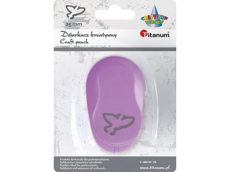 Titanum hullstans med Gol±b-motiv kontur 25 mm