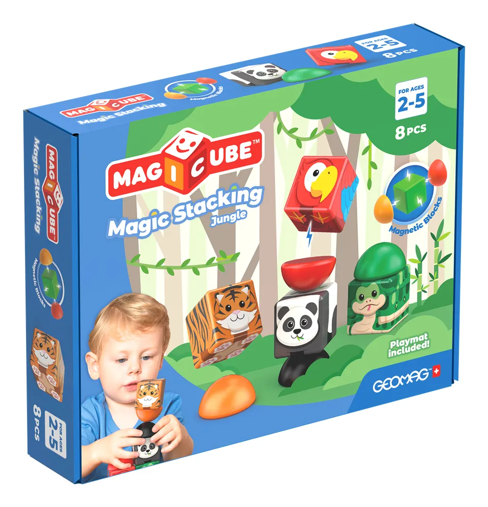 Geomag GM311, 2 år, Jungle, 8 stykker