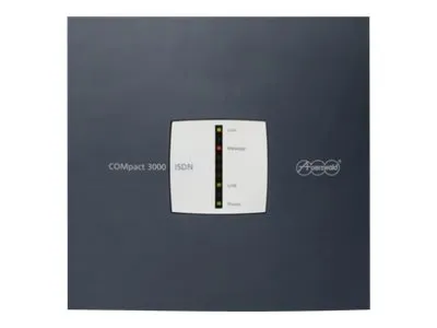Auerswald COMPact 3000 ISDN - Hybrid PBX - 1 x 10/100