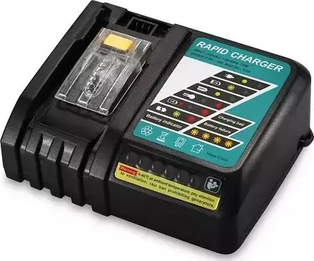 Ekstra digital batterilader for verktøy MAKITA MT7218, 18V 6.5A, Li-ion
