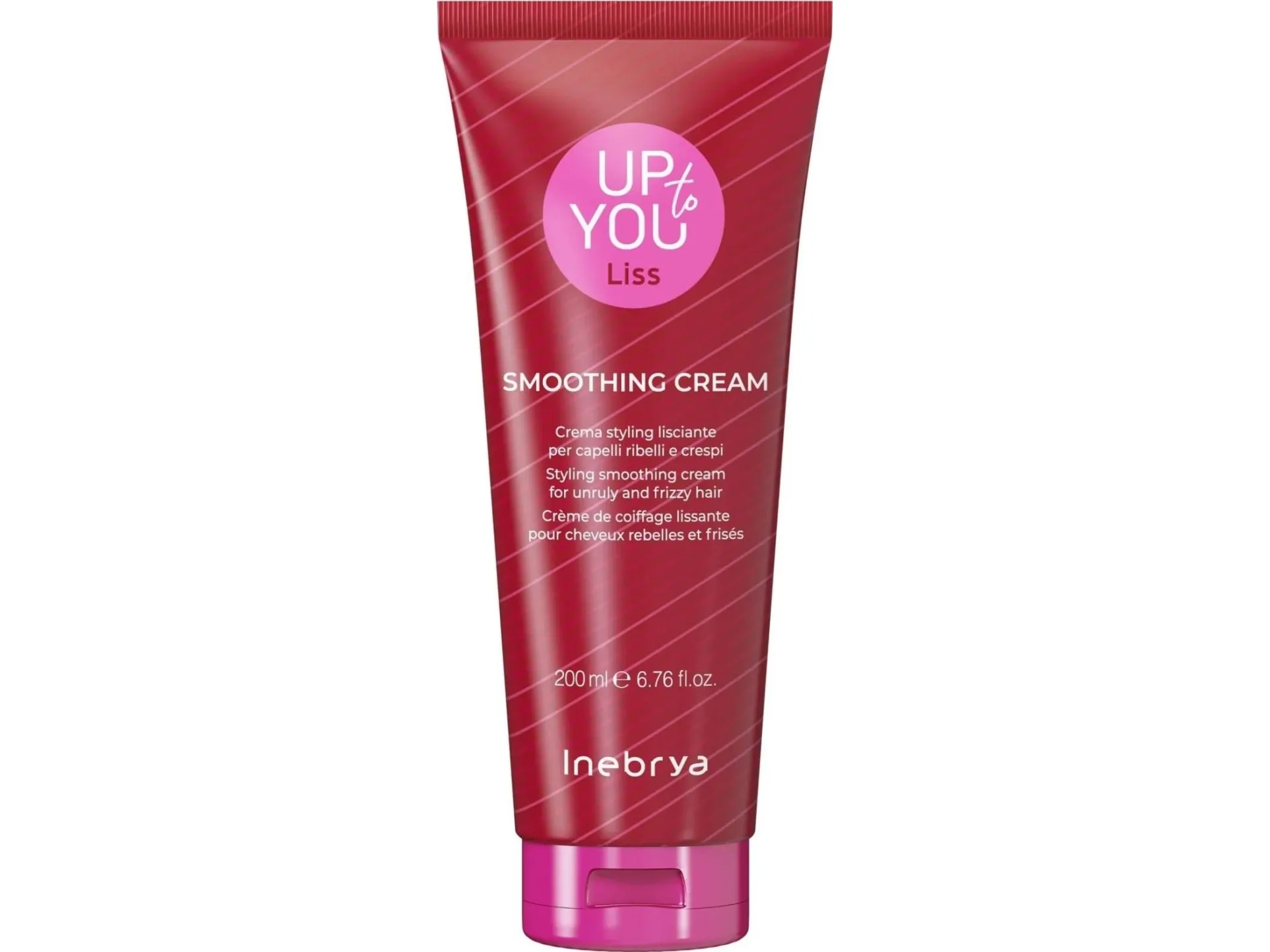 INEBRYA_Up To You Smoothing Smoothing Creme for styling av krusete hår 200ml