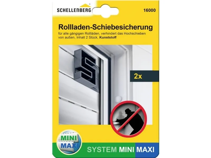 Schellenberg 16000 åpning-/åpningssikring passer til Schellenberg mini, Schellenberg maxi