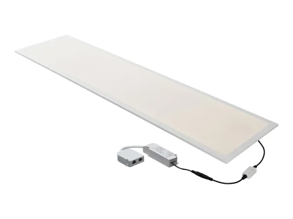 LED-panel Sky OP 300x1200 DALI CLO Q-Box Micro, 3000K/4000K 4210lm/4360lmInclDALI CLO, opprinnelig 34W, L100 100.000h.