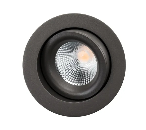 Downlight Junistar Lux Isosafe 7W 2700K, grafit