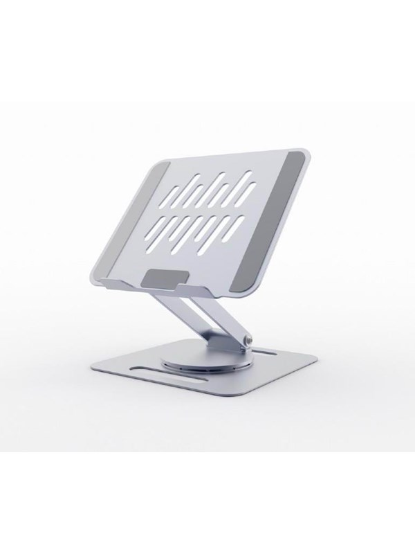 Gembird Rotating notebook riser stand spacegrey