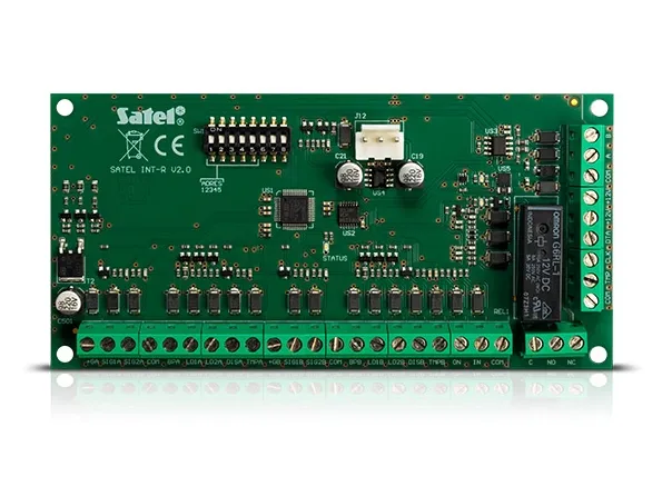 Satel INT-R, Grønn, 150 mA, 140 mm, 68 mm, 80 g, -10 - 55 °C