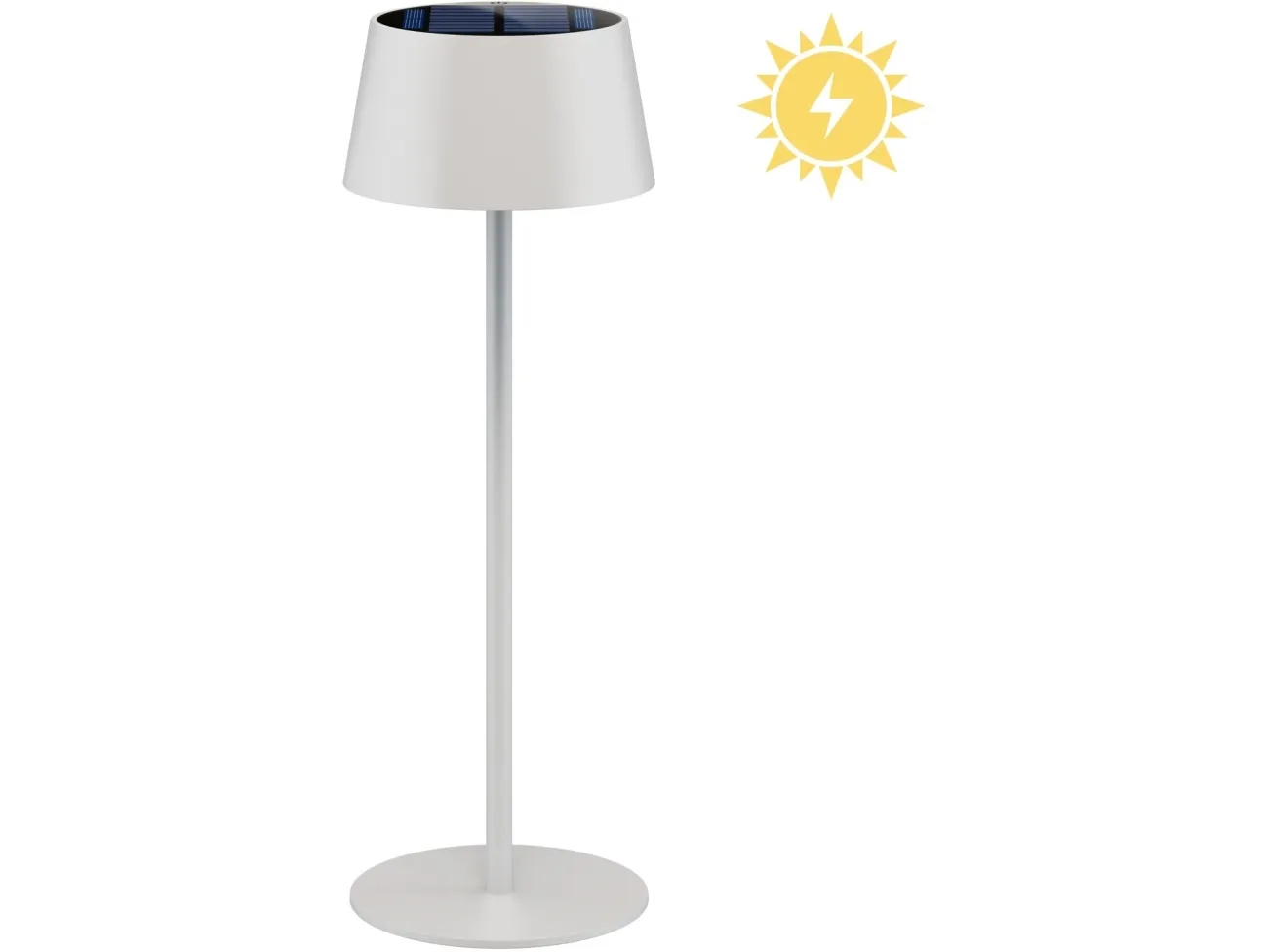 goobay Solar Bordlampe Trådløs Hvid