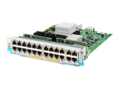 HPE - Utvidelsesmodul - Gigabit Ethernet (PoE+) x 20 + 1/2.5/5/10GBase-T (PoE+) x 4 - for HPE Aruba 5406R, 5406R 16, 5406R 44, 5406R 8-port, 5406R zl2, 5412R, 5412R 92, 5412R zl2