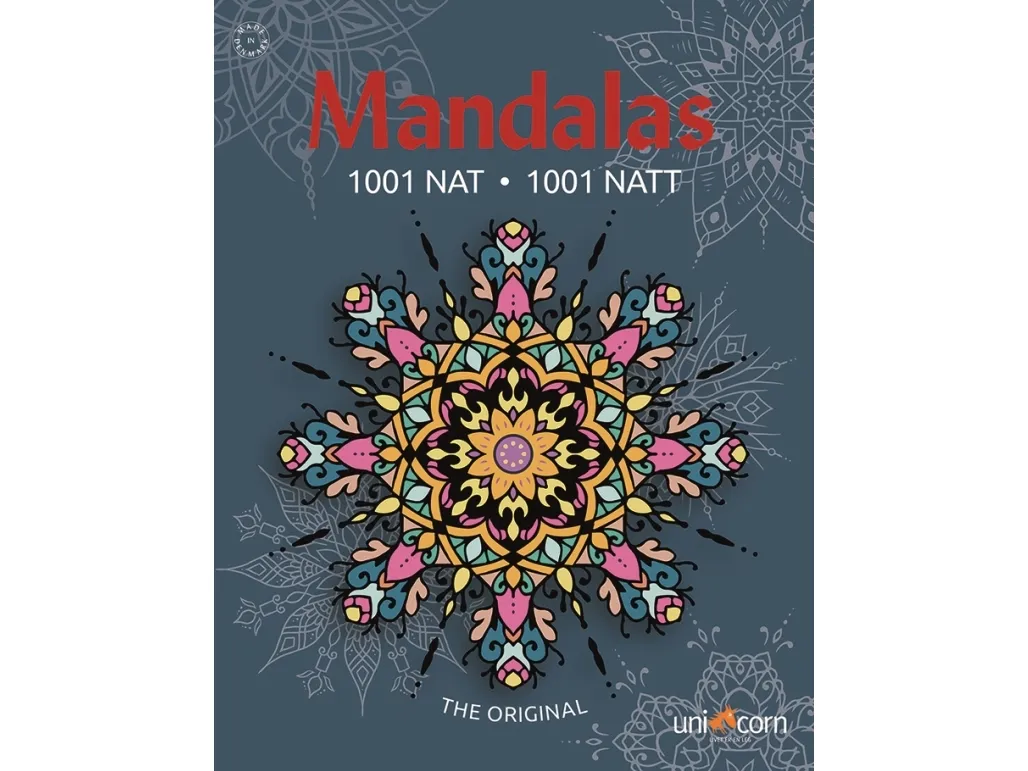 Mandalas 1001 Nat - malebog | Språk: Dansk