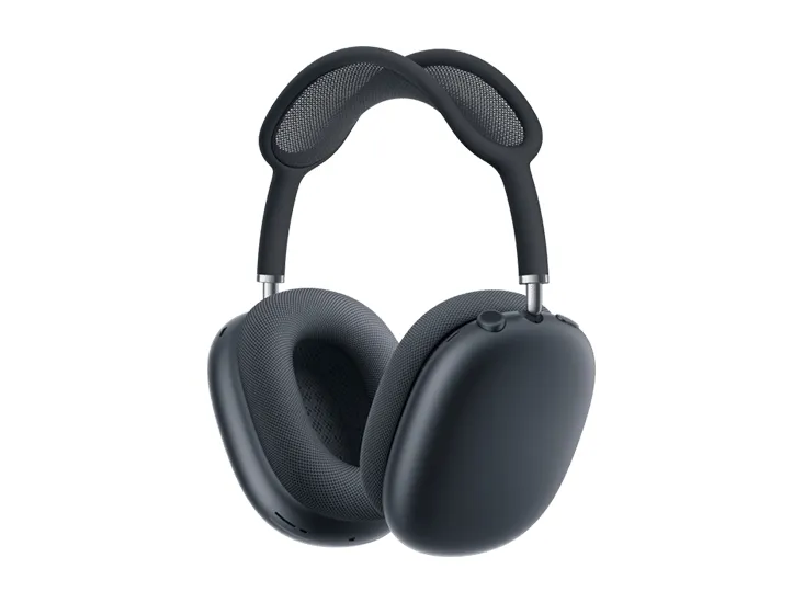 Apple AirPods Max 2 - Hodetelefoner med mikrofon - full størrelse - Bluetooth - trådløs - aktiv støydemping - midnatt