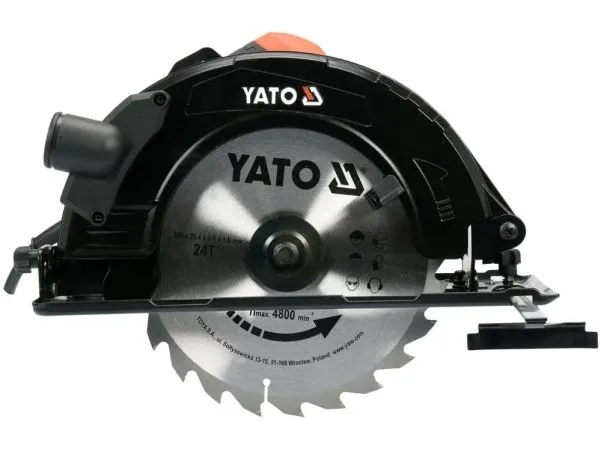 Yato YT-82154, Enkel skråkant, II, 4800 RPM, 45°, 8,5 cm, 110 dB