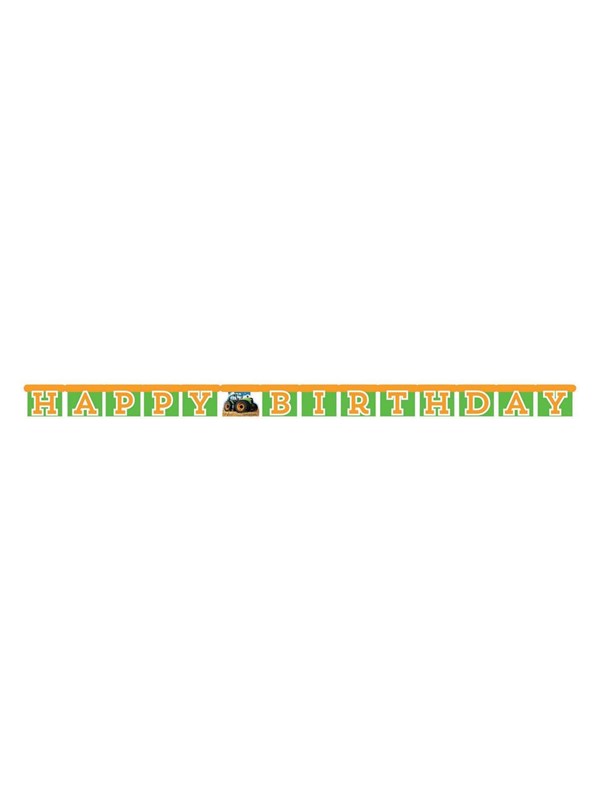 Haza Witbaard - Tractor Letter Garland Happy Birthday