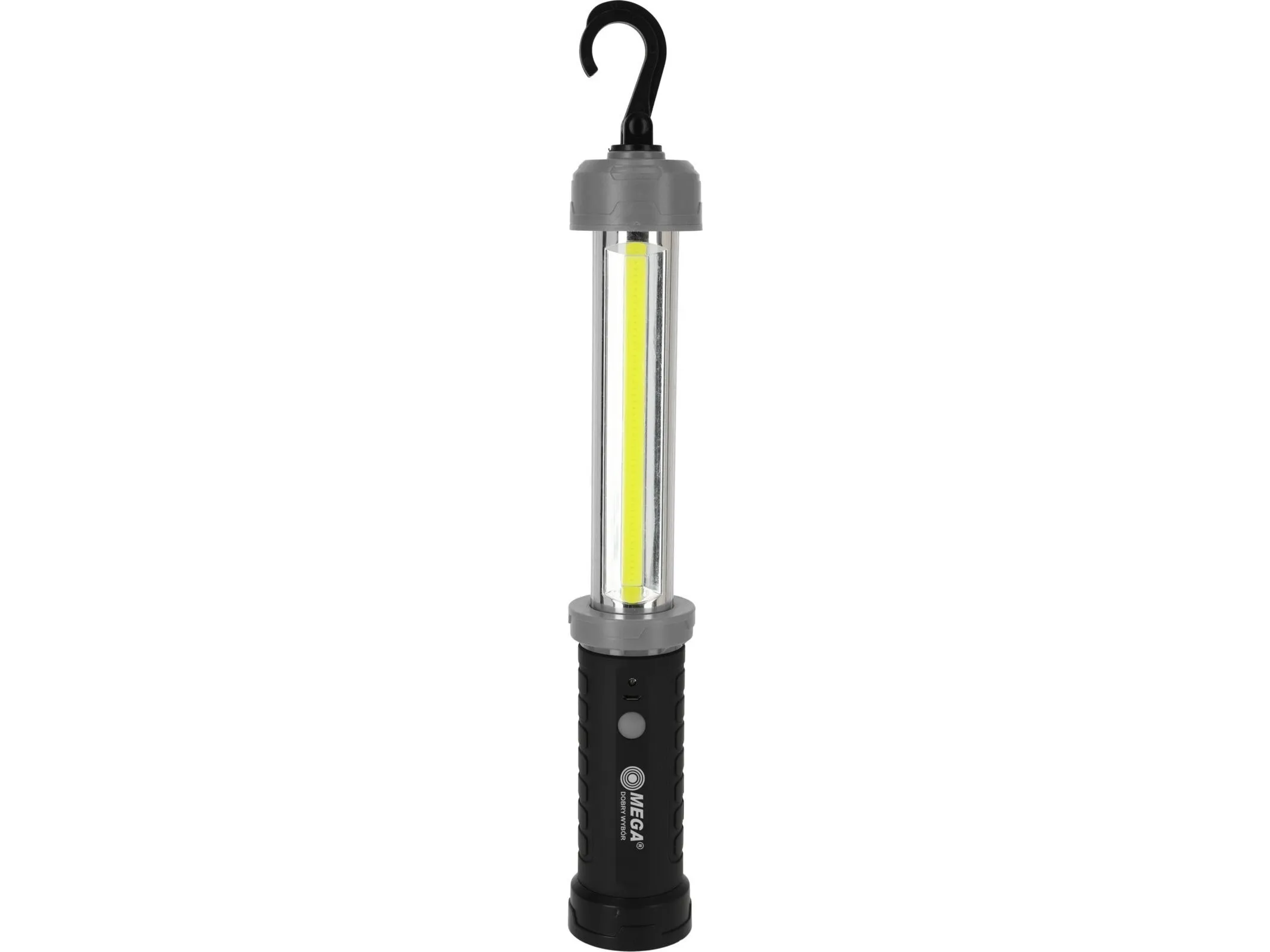 Mega arbeidslykt 3W, cob, oppladbar, usb-c, 600 lm, magnet