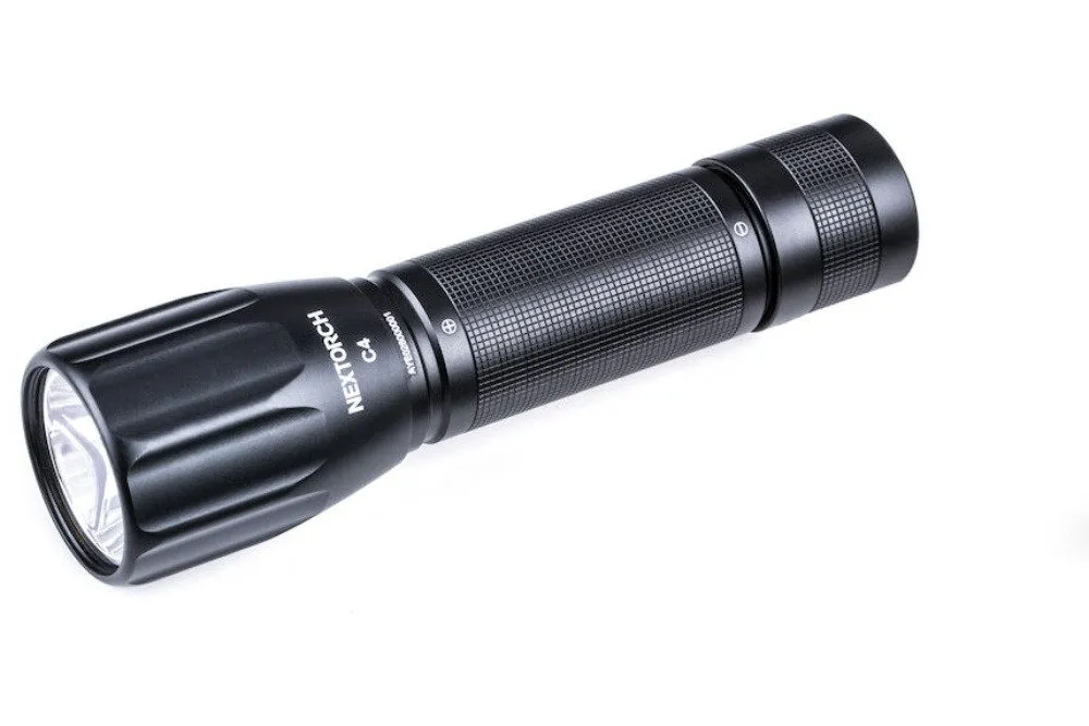 Nextorch lommelykt C4 1x18650 700 lm/340 m, lades i batteri