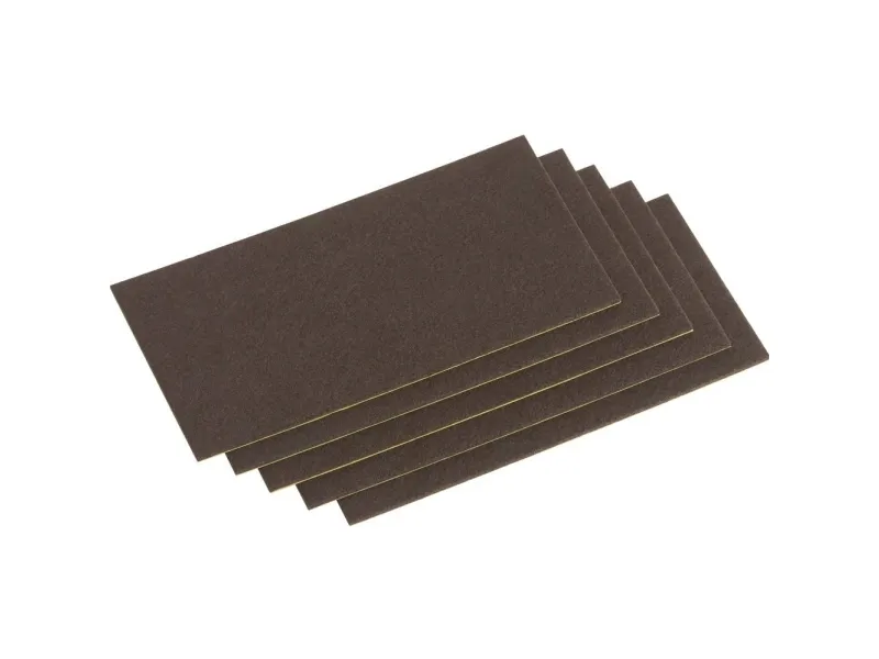 Metafranc WU0645426 filtputer kvadratisk selvklebende brun (L x B) 200 x 100 mm 1 sett