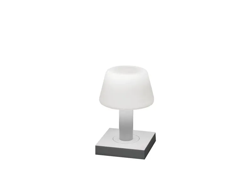 Konstsmide 7825-252, Utendørs bordbelysning, Hvit, Aluminium, IP54, Fasade, Hage, Sti, Inngang, Garasje, Plen, Terrasse, III