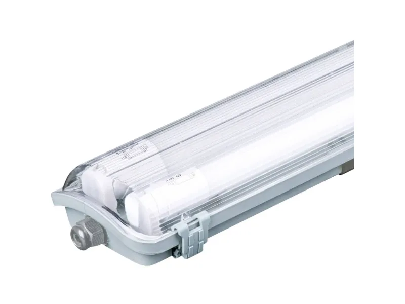 V-TAC LED-lysarmatur 2x22W 150 cm vanntett 6400K kald hvit