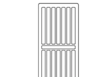 Stelrad radiator toprist model Accord T22 L1800