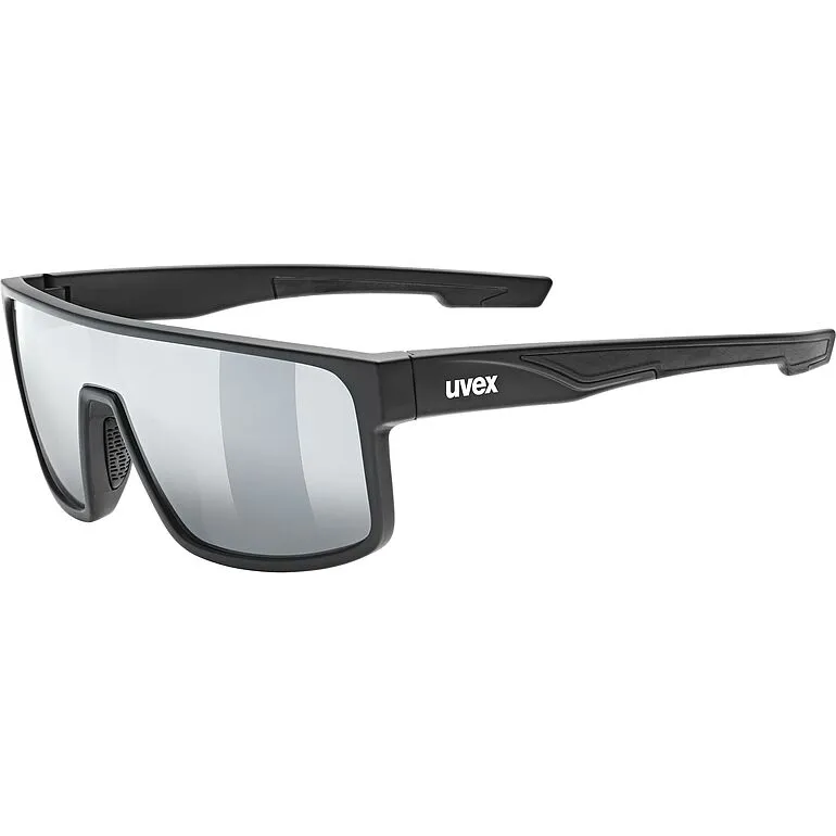 Uvex lgl 51, Multisport, Full rim, Sort, Sort, Sølv