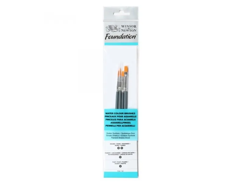 Winsor & Newton 5295014, Børstesett, Assortert, Syntetisk