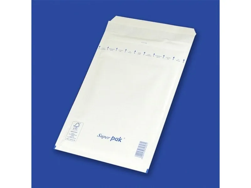 Office Products selvklebende konvolutter med boblefolie OFFICE PRODUCTS, HK, E15, 220x265mm/240x275mm, 5 stk., hvite