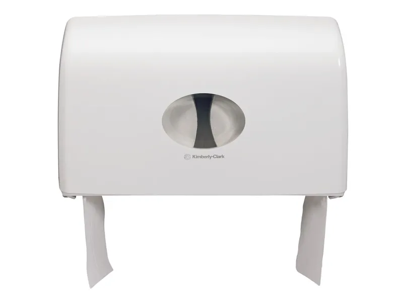 Dispenser, Kimberly-Clark Aquarius, Mini, 12,3x45,9x29,2cm, hvid, plast