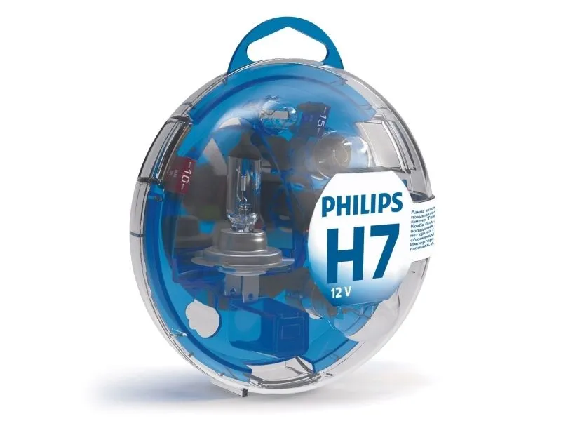 Philips h7 reservepære kit