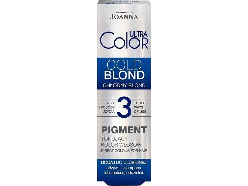 Joanna Ultra Color hårfarge Toningspigment Cool Blonde 100 ml