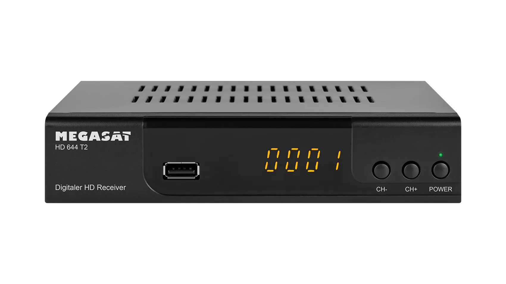 Megasat 0201145, Terrestrial, Full HD, DVB-T2, 1080p, 4:3, 16:9, 32 bit