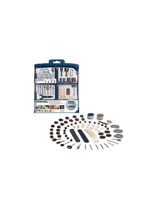 Dremel 150-delers universaltilbehørsett