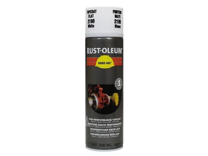 Spraymaling RAL9010 ren hvid mat 500ml