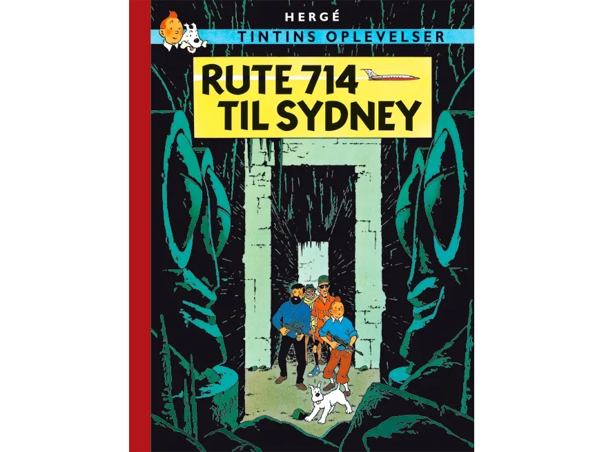 Tintin: Rute 714 til Sydney - gjenutgave | Hergé | Språk: Dansk