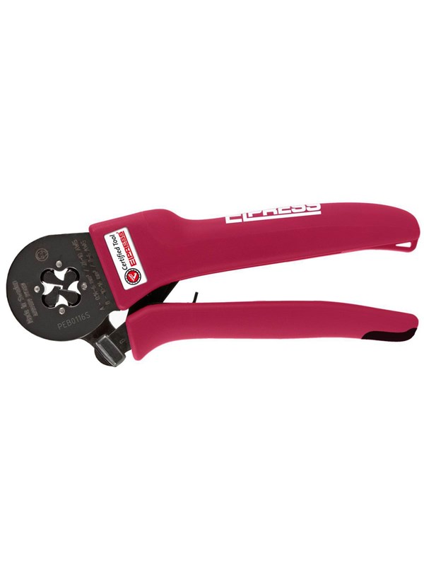 Elpress Crimp tool peb0116s for  end terminals 0.14-16mm2 square