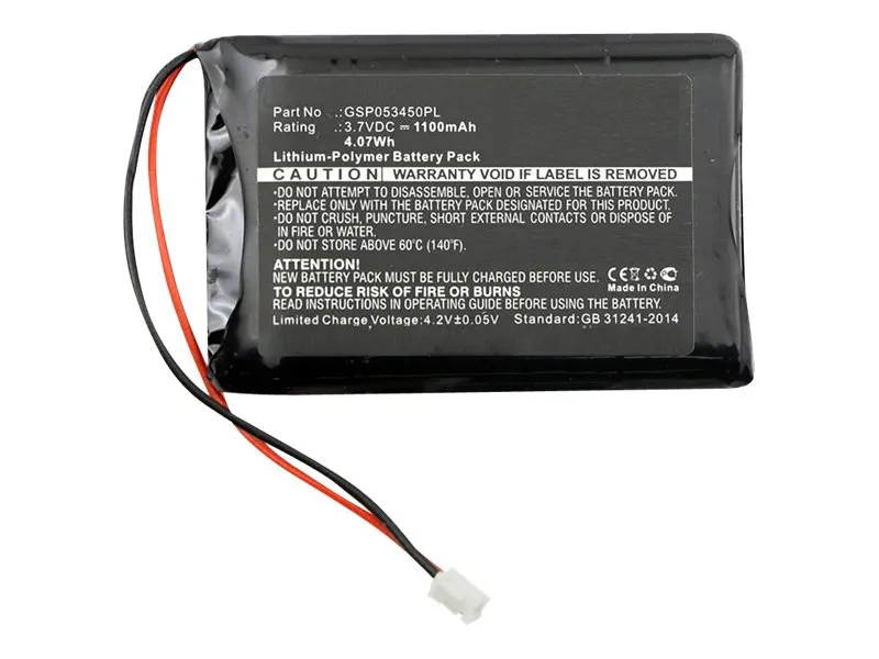 CoreParts MBXBPH-BA003, batteri for babytelefon, svart, nyfødt, monokromatisk, litiumpolymer (LiPo), 3,7 V