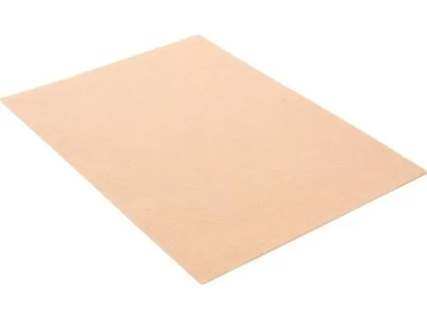 Polsirhurt dekorativ filt ensfarget 20x30 cm, 10 stk