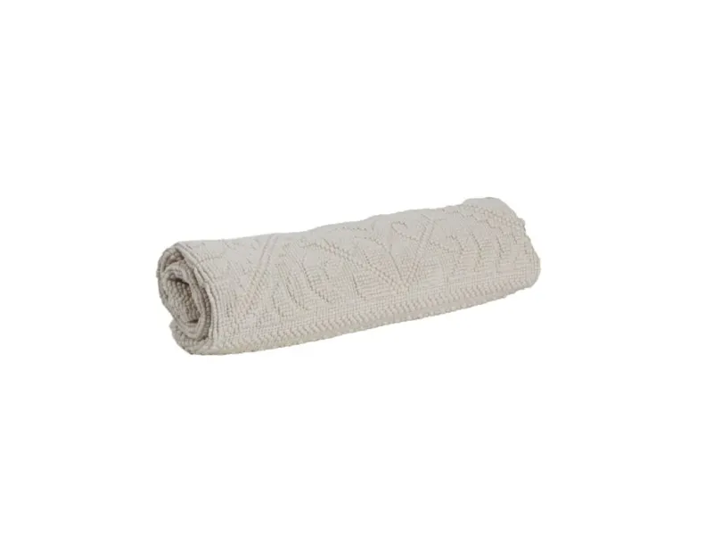 VIVARAISE ENZO BATH MAT Linen 70X140