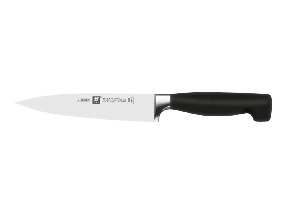 ZWILLING FOUR STAR Forskærerkniv 16 cm, Glatslebet