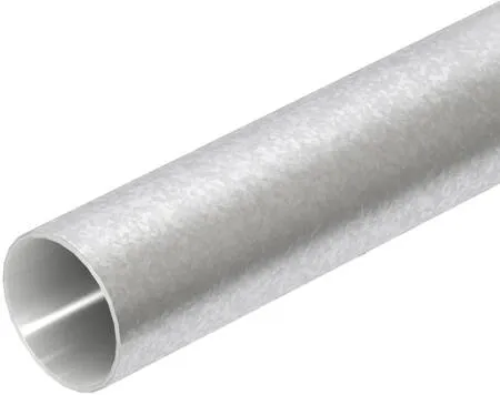 OBO galvaniseret stålrør 25 mm - Uden gevind, 3 m, 30 m, Korrosionsbeskyttelsesklasse: 4 - (3 meter)