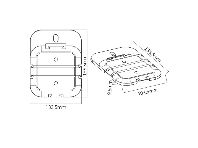 Connectech Media Box Mount til Apple TV